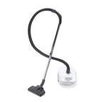 Aspirator cu sac HAUSBERG HB-2877AB, aspirare uscata, 4 litri, 1400 - 1800 W, protectie motor, sistem de rulare a cablului, Alb-Gri