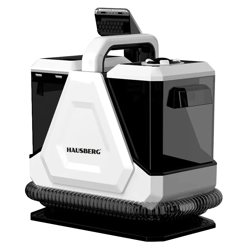 Aspirator cu spalare umed/uscat pentru covoare, canapea si tapiterie HAUSBERG HB-2898AB,800 W, rezervor dublu apa, accesorii incluse