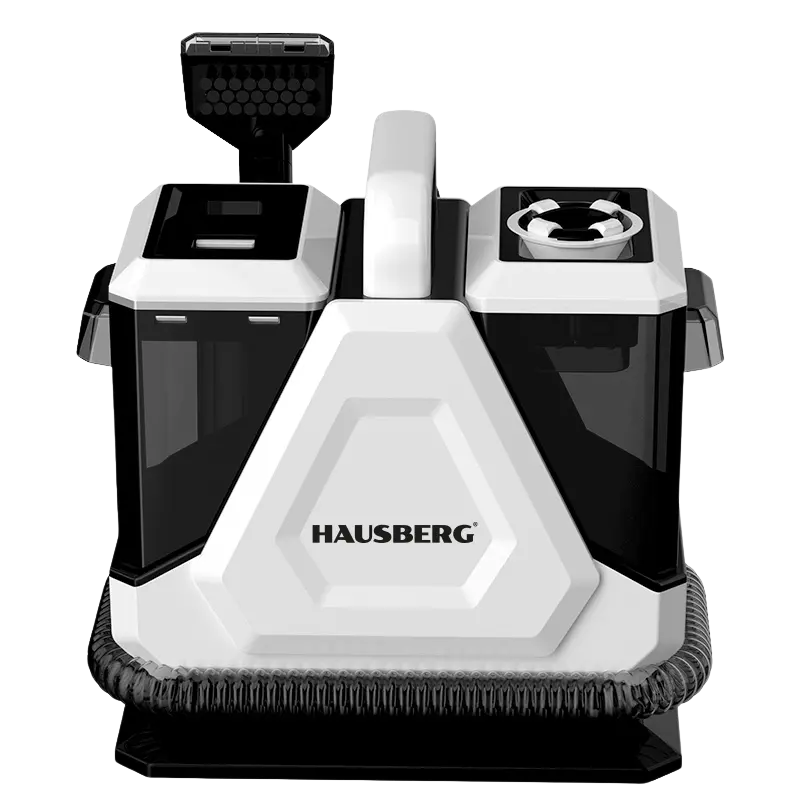 Aspirator cu spalare umed/uscat pentru covoare, canapea si tapiterie HAUSBERG HB-2898AB,800 W, rezervor dublu apa, accesorii incluse