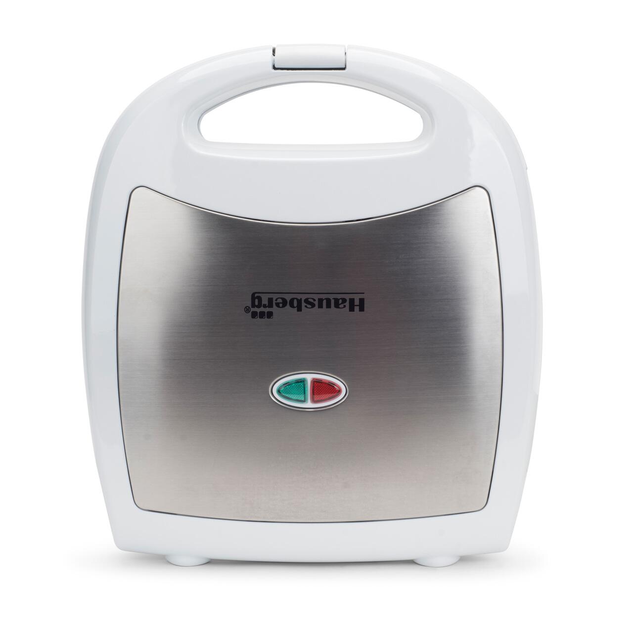Aparat pentru biscuiti Hausberg HB-3563AB, 1100 W - 1300 W, argintiu/ALB