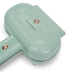 Aparat electric pentru placinta HAUSBERG HB-3564, 550-650W, Placa de incalzire cu doua laturi, Termostat, Adancime 13cm, Bachelita