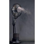 Ventilator umidificator Hausberg HB-5601NG, 75W, 16 inch, 3 viteze, timer 7.5h, rezervor 2.8L, LCD, telecomanda