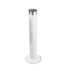 Ventilator turn Hausberg HB-5952AB, 55W, 38 inch, 3 viteze, temporizator 24h, LED, oscilatie, telecomanda, alb