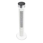 Ventilator turn Hausberg HB-5952AB, 55W, 38 inch, 3 viteze, temporizator 24h, LED, oscilatie, telecomanda, alb