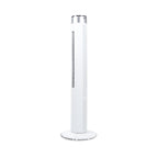 Ventilator turn Hausberg HB-5952AB, 55W, 38 inch, 3 viteze, temporizator 24h, LED, oscilatie, telecomanda, alb