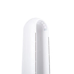 Ventilator turn digital Hausberg HB-5957AB, 65W, 12 viteze, 4 programe, ionizare negativa, temporizator 12h, oscilatie 40°, LED, telecomanda, alb