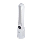 Ventilator turn digital Hausberg HB-5957AB, 65W, 12 viteze, 4 programe, ionizare negativa, temporizator 12h, oscilatie 40°, LED, telecomanda, alb