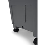 Racitor de aer portabil Hausberg HB-5961AB, 75W, rezervor 20L, 3 viteze, control mecanic, 2 cutii gheata, alb