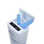 Racitor de aer portabil Hausberg HB-5964AB, 65W, 5.5L, 3 viteze, 5 programe, 3 moduri, oscilatie 40°, temporizator 12h, LED, telecomanda