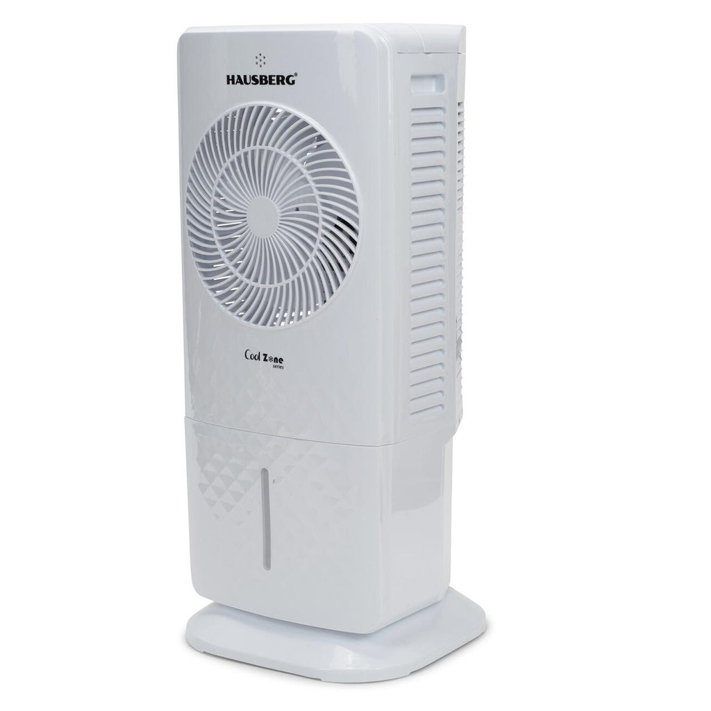 Racitor de aer portabil Hausberg HB-5964AB, 65W, 5.5L, 3 viteze, 5 programe, 3 moduri, oscilatie 40°, temporizator 12h, LED, telecomanda