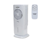 Racitor de aer portabil Hausberg HB-5964AB, 65W, 5.5L, 3 viteze, 5 programe, 3 moduri, oscilatie 40°, temporizator 12h, LED, telecomanda