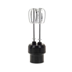 Blender 2 in 1 HAUSBERG HB-7704IN cu putere 1000W, Mixer vertical profesional, 10 trepte de viteza si functie Turbo, Capacitate pahar 700 ml , Multifunctional, Negru