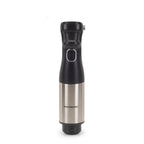 Blender 2 in 1 HAUSBERG HB-7704IN cu putere 1000W, Mixer vertical profesional, 10 trepte de viteza si functie Turbo, Capacitate pahar 700 ml , Multifunctional, Negru