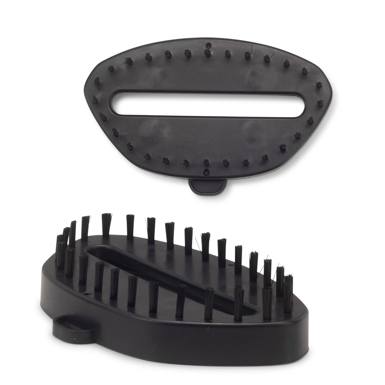 Fier de calcat vertical HAUSBERG HB-7901NG, 1200W, rezervor 200ml detasabil, placa de otel inoxidabil, abur 18g/min, buton on/off, Negru