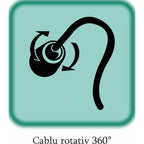 Statie de calcat HAUSBERG HB-7925NG, 3000W, 40-50g/min, 1.5l, auto-curatare, termostat, talpa ceramica, negru