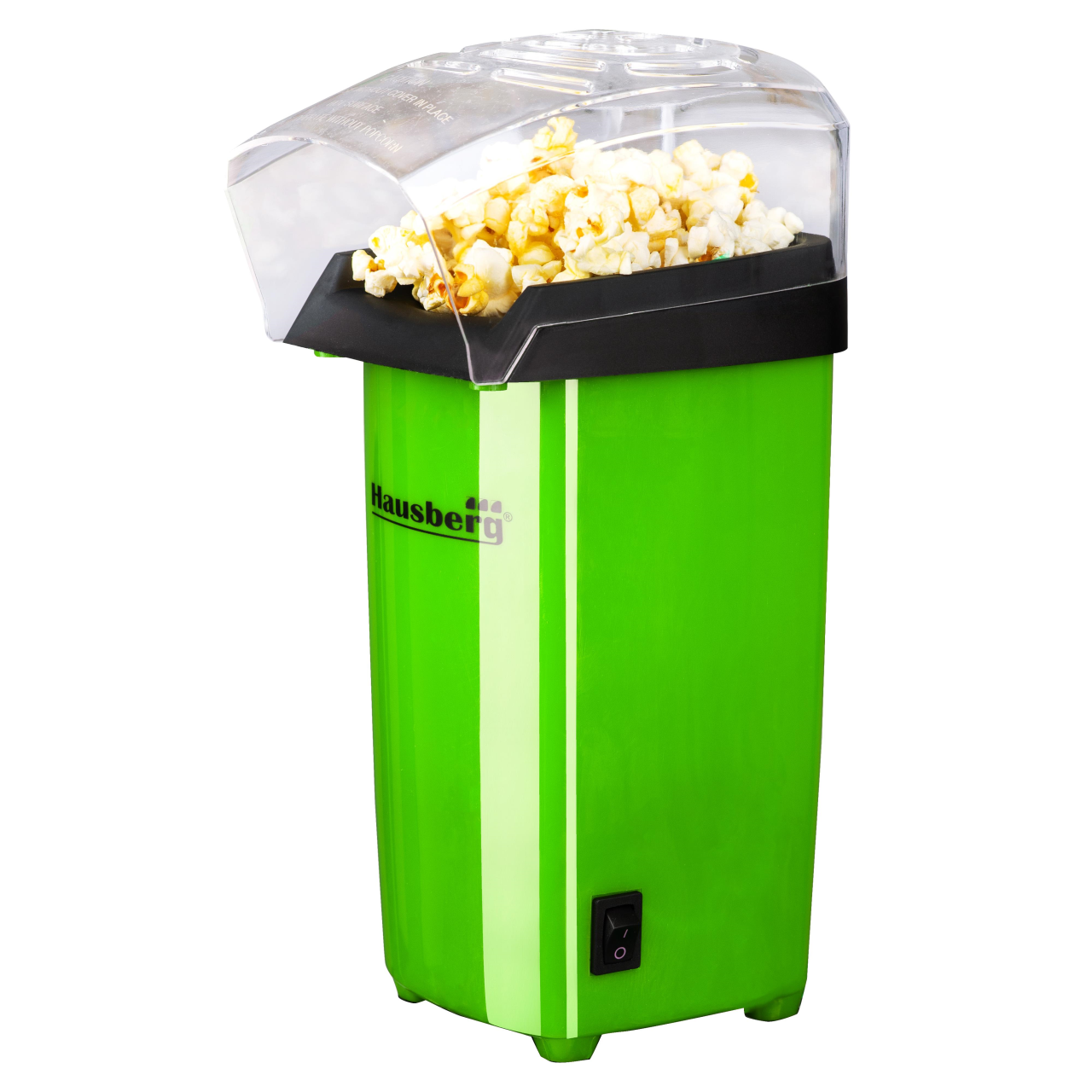 Aparat Popcorn, Hausberg HB910VR 1000 w, jet aer cald, premium, verde Imagine secundară a produsului