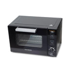Cuptor electric digital cu rotisor si ventilator HAUSBERG HB-9260, 1800W, Turbo, Capacitate 48L, Control temperatura 230 grade Celsius, Lumina interior, Negru
