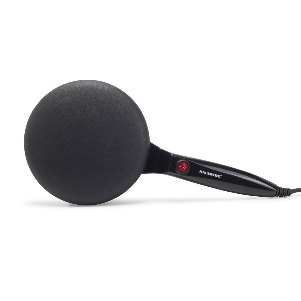 Plita pentru clatite Hausberg HB-9910NG, design compact, suprafata antiaderenta, negru