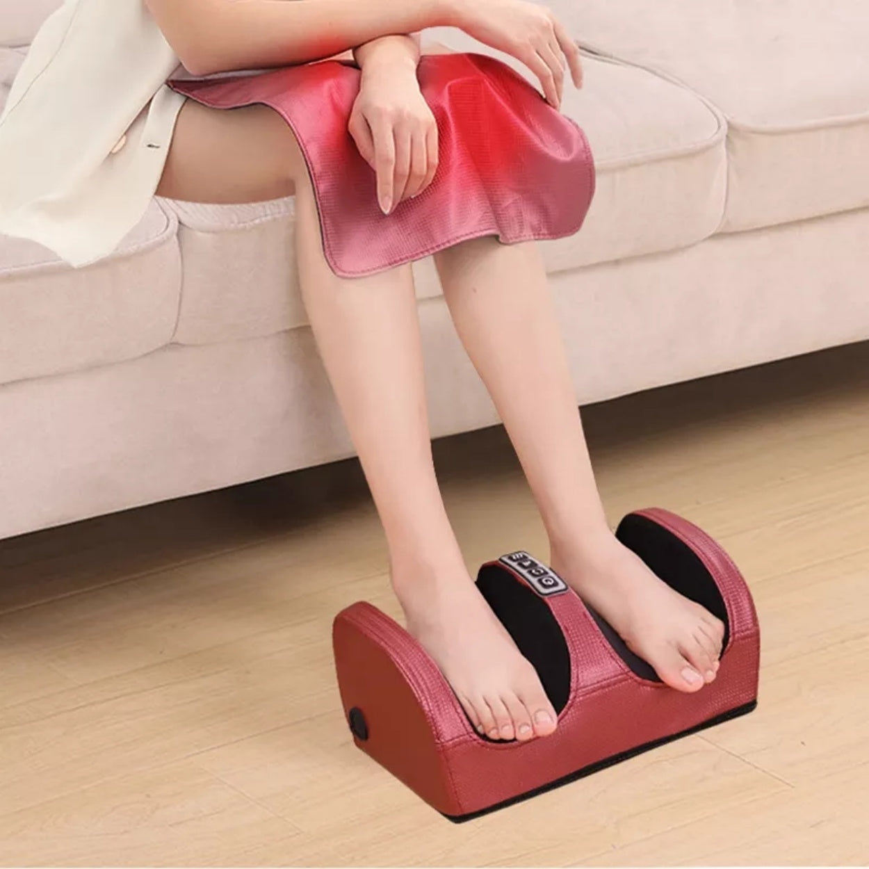 Aparat Electric Masaj Picioare Shiatsu – 4 Moduri + Funcție Încălzire