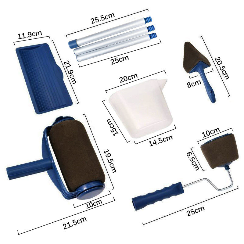 Trafalet cu Rezervor pentru Vopsit – Set Complet cu Accesorii Multiple