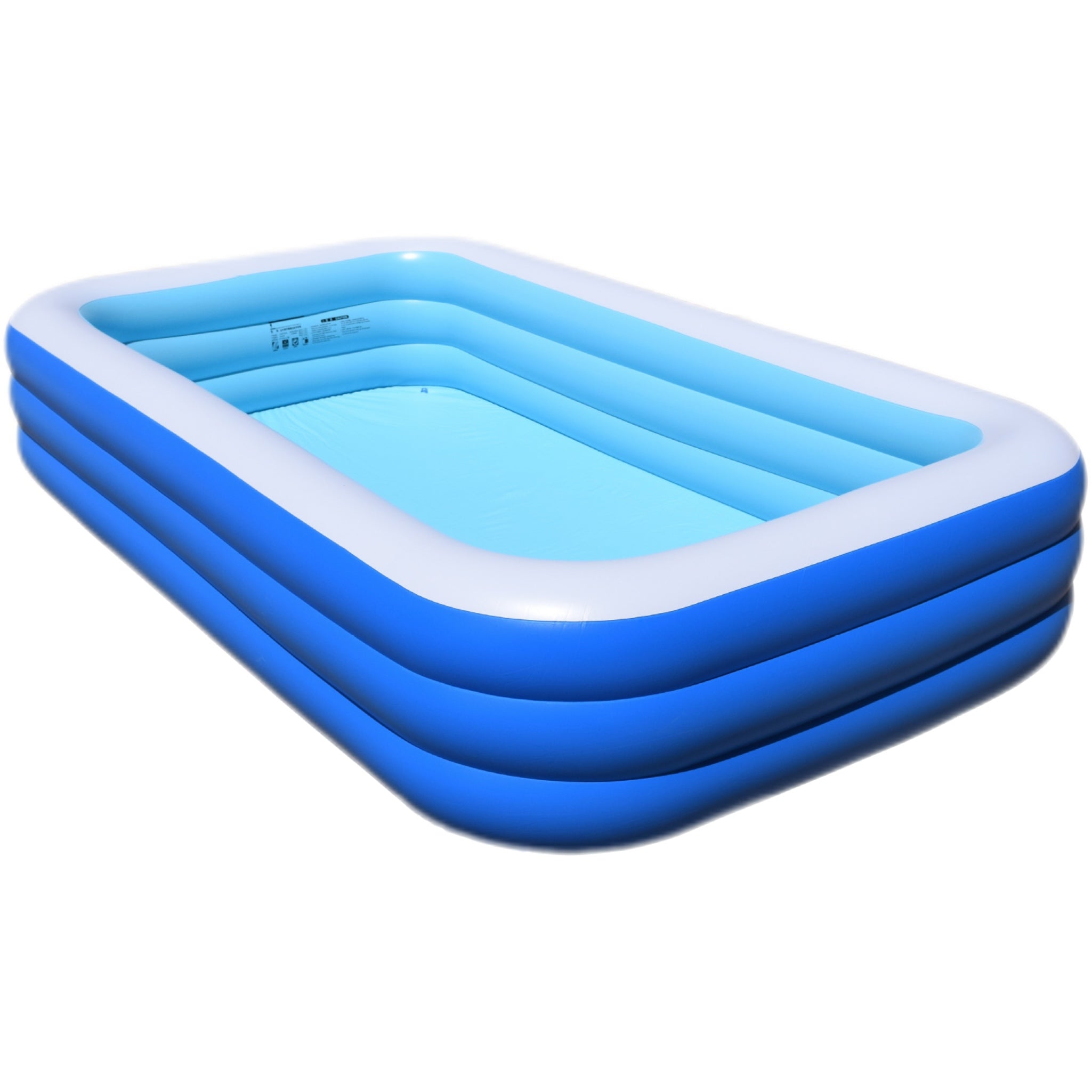 Piscină Gonflabilă 200x120x40 cm + Hamac Bumbac Natural – Set Relaxare Vară