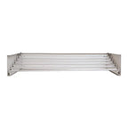 Uscator de rufe Kluder, Montabil pe perete, Aluminiu, Alb, 1000 x 500 mm
