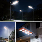 Lampă Solară Stradală Tehnologie COB LED 3000W – Senzor, Telecomandă, IP66