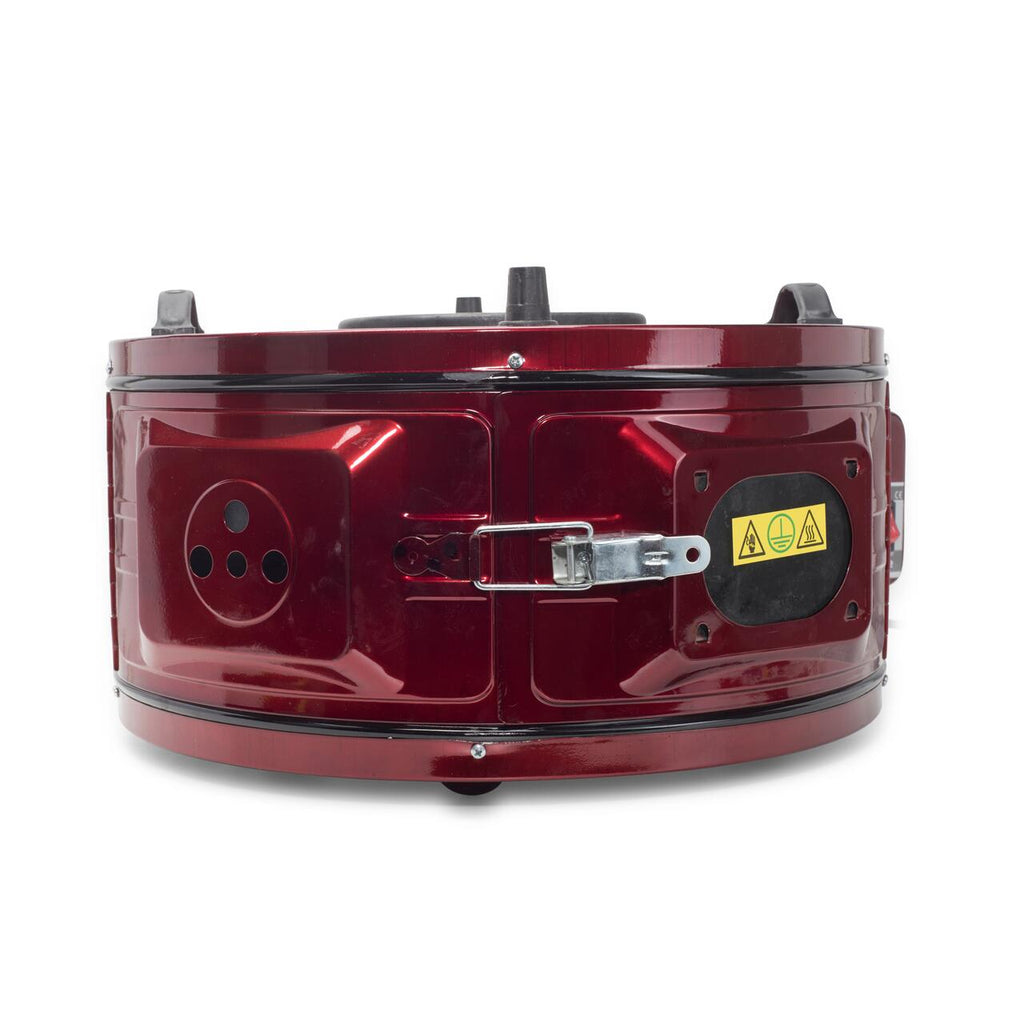 Cuptor electric rotund cu termostat Ertone MN-9010VS, Putere: 220-230V, 50Hz, 2 rezistente electrice 2 x 650W, capacitate 40l, indicator luminos, Visiniu
