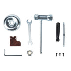 Motocoasa Tatta TM430, 43 cc, 3.4 CP, Turatie motor in sarcina 9000 RPM, Turatie la relanti 3000 RPM, rezervor 1200 ml, 1500 mm