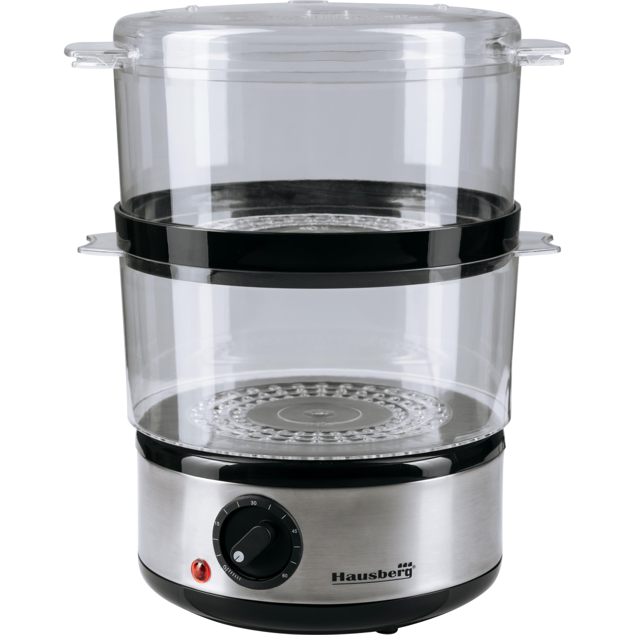 Aparat gatit cu aburi Hausberg HB-1350, 4.8L, 400W Imagine secundară a produsului