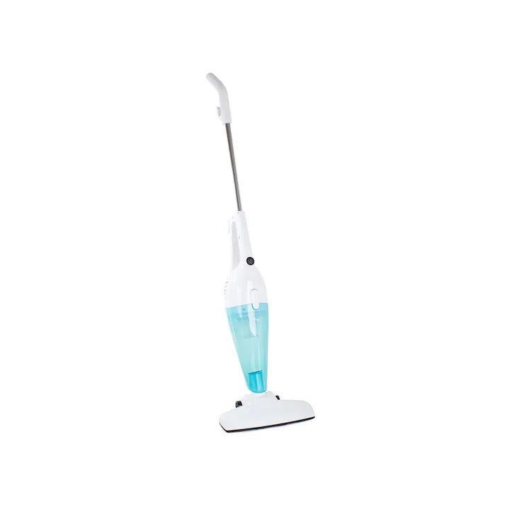 Aspirator 2 in 1, portabil, putere 600W, cu accesorii, filtru, control pe maner, indicator recipient colector plin, compartiment scame detasabil, alb
