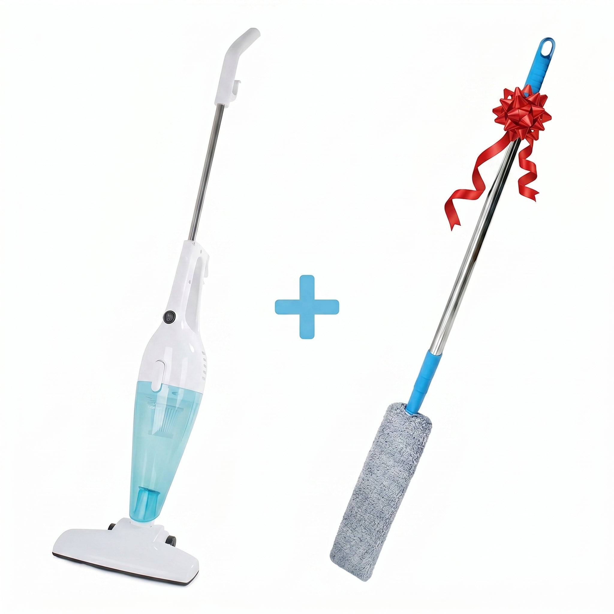 Aspirator 2 în 1 Portabil + CADOU Mop Flexibil 360° Imagine principală a produsului
