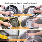 Set 10 Lavete Microfibră pentru Vase 20x20 cm – Absorbante și Rezistente
