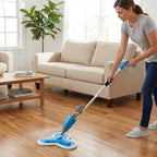 Mop cu Pulverizator și 3 Capete Rotative – Curățenie Rapidă Fără Găleată