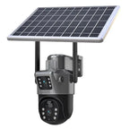 Camera dubla gri 4G SOLAR baterie 12 mii