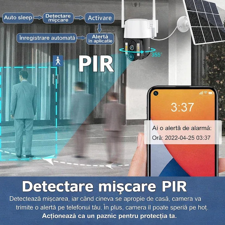 camera solara cu 4G