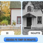 Camera de supraveghere tripla WIFI, ultra  HD 5X zoom, rotire, leduri