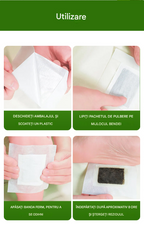 Kinoki Plasturi pentru Tălpi – Set 10 Bucăți