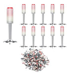 Set 50 x Cui Fixare, Autopropulsare, Pentru Pistol Manual, Model CIuperca, 7.2 mm, Alb/Argintiu