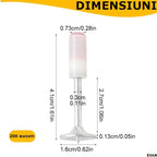 Set 50 x Cui Fixare, Autopropulsare, Pentru Pistol Manual, Model CIuperca, 7.2 mm, Alb/Argintiu