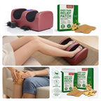 Pachet Aparat Masaj Picioare Shiatsu + Plasturi Termici Autoadezivi Genunchi