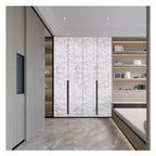 Folie autocolanta Marmura ALBA autoadeziva pentru mobilier si bucatarie 60X300cm
