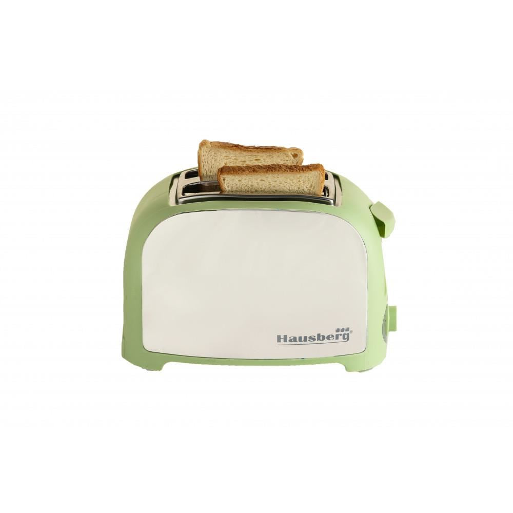 Prajitor paine 2 felii Hausberg, HB-190VR, 750W, declansare automata, Verde Imagine secundară a produsului