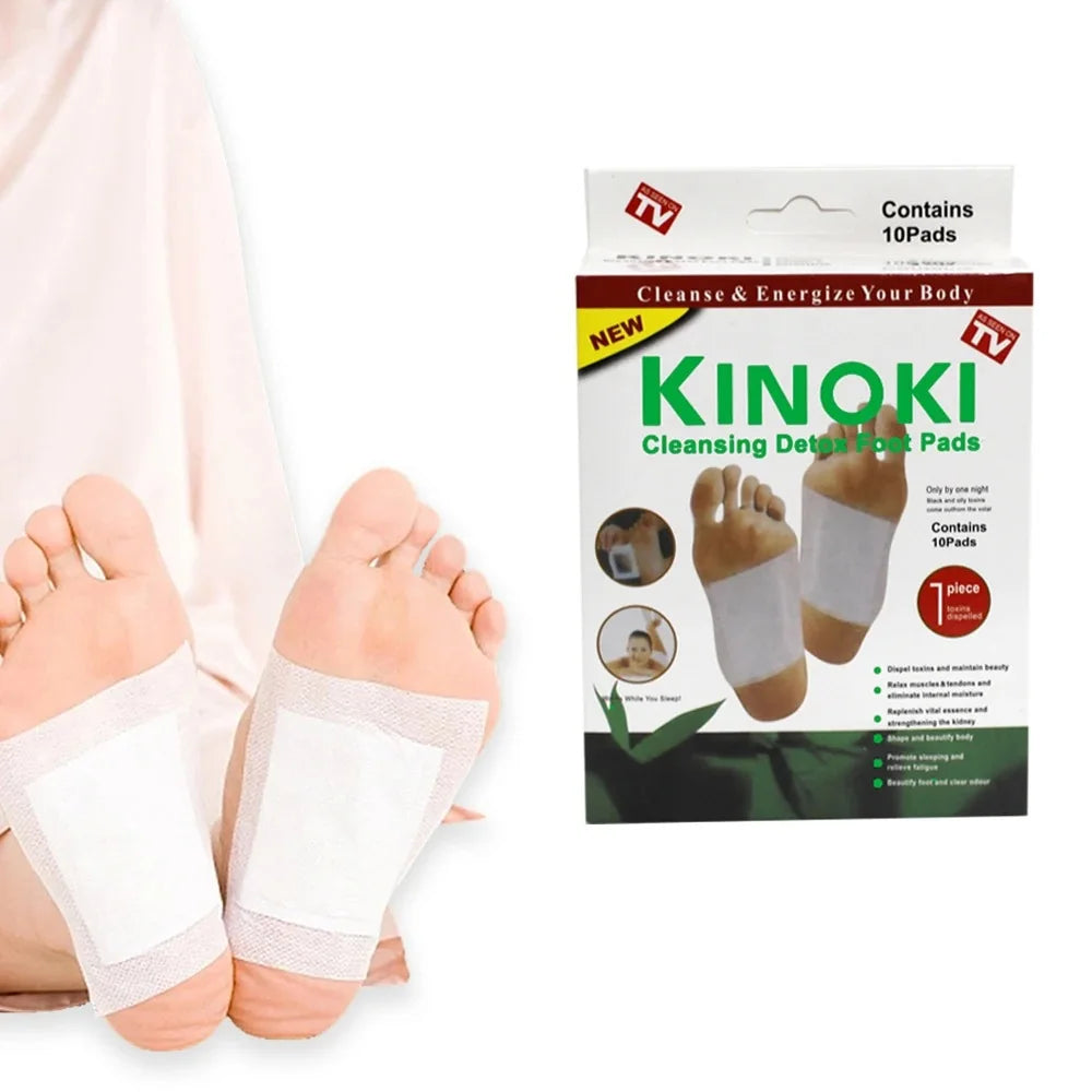 Plasturi detoxifianti Kinoki, set 10 bucati