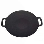 Plita Japoneza, invelis antiaderent, pluristratificata, materiale rezistente, spatioasa, diametru 36 cm, negru