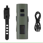 Lanterna Far LED Reincarcabil USB pentru Bicicleta – 6 Moduri, Power Bank 4000mAh