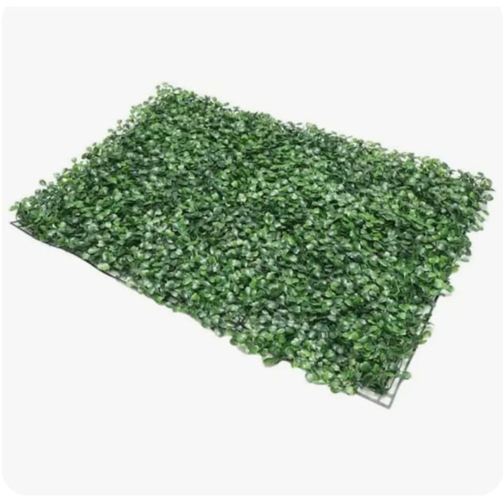 Panou Verde Decorativ Artificial cu Frunze Mici 60x40 cm