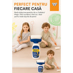 Kit Reparare Perete – Trafalet Magic Micul Reparator cu Rolă și Vopsea Lavabilă 500g