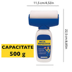 Kit Reparare Perete – Trafalet Magic Micul Reparator cu Rolă și Vopsea Lavabilă 500g