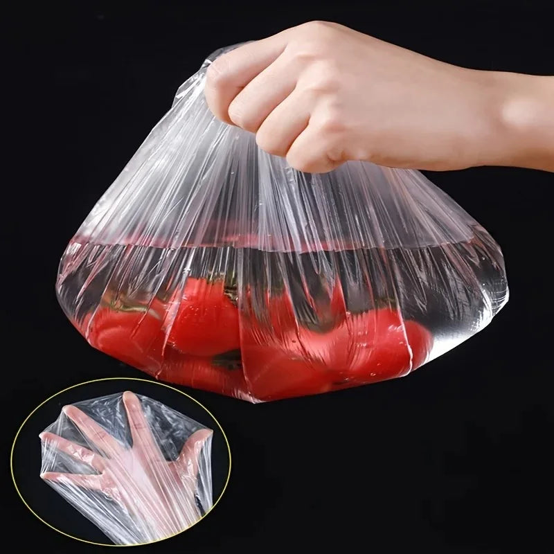 Huse elastice reutilizabile pentru depozitarea alimentelor, ecologice, portabile